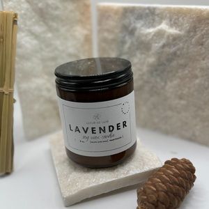 Scented Soy wax candle, hand poured in small batches, vanilla candles, lavender